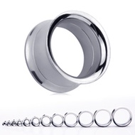 1pc Screw-On Stainless Steel Ear Tunnel Plugs And Gauges Flesh Piercing Expander Plug Earring