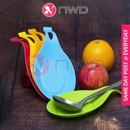 《 𝗠𝗨𝗦𝗧 𝗛𝗔𝗩𝗘 》 Spoon Ladle Holder Rest Multifunctional Silicone Heat Resistance Utensils Kitchen Plac