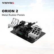 ORIGINAL WINWING WINCTRL ORION 2 VERSATILE METAL FLIGHT RUDDER PEDALS FOR FIGHTER FLIGHT SIMULATOR
