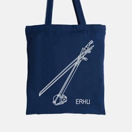 WD 樂器風格手提袋-二胡 經典/夜光