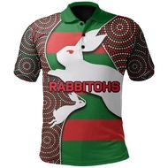 2023 SOUTH SYDNEY RABBITOHS HOME RUGBY SHIRT JERSEY size S-3XL-5XL