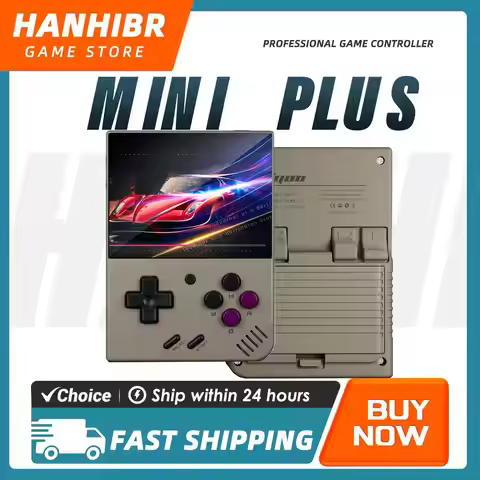 MIYOO Mini Plus Retro Pocket Emulator 3.5" OCA IPS Linux Handheld Console 3000mAh Multi Emulator Cla