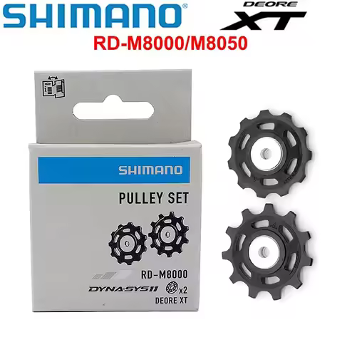 Shimano RD M8000 M8050 MTB Mountain Bike 11 Speed Guide Wheel Rear Derailleur Pulleys Tension Pulley