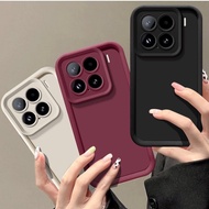 Xiaomi 15 Pro Ultra Xiaomi15 Xiaomi15Pro 15Ultra Colorful Case Shockproof Silicone Solid Color Back 