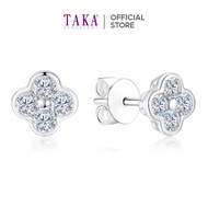 TAKA Jewellery Cresta Diamond Earrings 9K