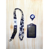 UNILEVER LANYARD ONE SET OF UNILEVER BATIK NAVY PREMIUM LANYARDS