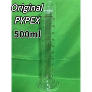 500ML graduated glass graduated cylinder, high-precision glass base graduated cylinder