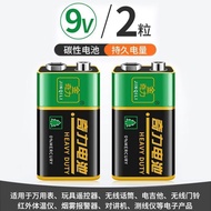 9V6F22 Square Battery Sensor Multimeter Battery 9V Microphone Battery 6f22 Square Battery Foreign Tr