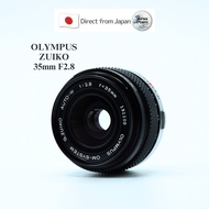 [Used in Japan] " Vintage Lens " OLYMPUS OM-SYSTEM G.ZUIKO AUTO-W 35mm  f/2.8 Japan