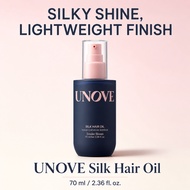 [UNOVE] Silk Hair Oil 70ml | Nourishing Hair Oil for Dry Hair | Lightweight Moisturizing Oil for Fri