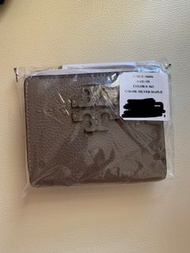 Tory Burch Wallet Leather Wallet  Woman Wallet 大象灰銀包