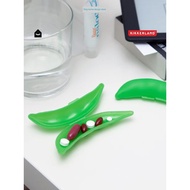 pill box medicine storage box American Kikkerland Pea Pod Pill Box Creative Portable Packing Pill Mi