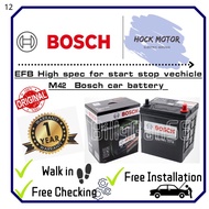 M-42 M42 60B20L Bosch EFB high spec for star stop vehicle M42 car battery for latest Myvi, aruz