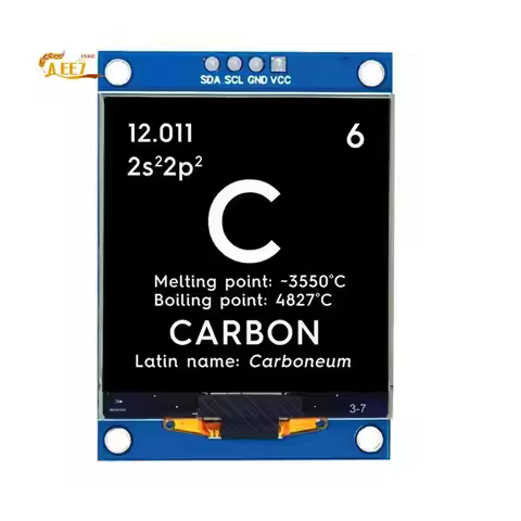 AEE7-1.5 Inch 128X128 OLED Shield Screen Module, High Quality SPI I2C Display For STM32 And Arduino 