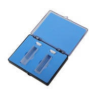 【WOES】Pack of 2 Optical Path10mm Quartz Cuvette Suitable for 751/722 Spectrophotometer