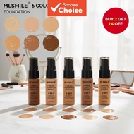Festive Glow 6-Shade Long-Wear Foundation – Waterproof, Oil-Free Matte & Flawless Full Coverage Skin