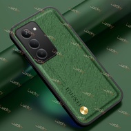 For Redmi 15C 15 Redmi15C 15 15c Redmi15 Redmi15C 4G 5G 2025 Luxury Fashion Cross Grain Leather TPU