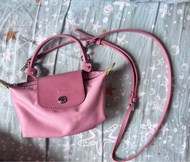 Longchamp mini 餃子包