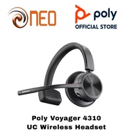 Poly  Voyager 4310-M UC Mono, Wireless Bluetooth Headset, MS Teams, USB-A