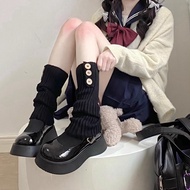 Japanese Lolita Warm Calf Protection Socks Lolita Lolita Short Mid-Tube Pile Socks