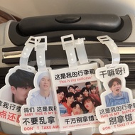 Big Promotion Acrylic Anti-Lost Luggage Tag Boarding Pass Pendant Pendant Star Merchandise Schoolbag