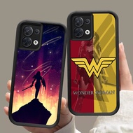 DF-107 Wonder Girl Luxury Soft Casing for OPPO F21 F21S K9X Reno 7 8 13F Find X5 Lite Pro