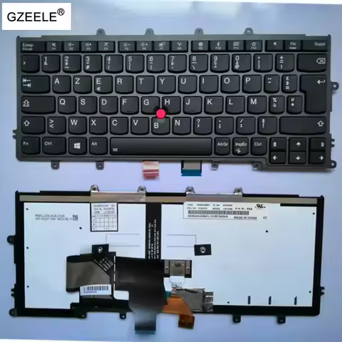 French Azerty Backlit keyboard FOR Lenovo IBM Thinkpad X230S X240 X240S X250 X260 0C44711 X240I X260