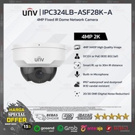 UNIVIEW IPC324LB-ASF28K-A 4MP Fixed IR Dome Network CCTV !!