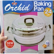 ORCHID BAKING PAN 24CM 6 EGGS - ORCHID BAKING PAN 6 EGGS - ORCHID BAKING PAN 24CM - BAKING PAN - BAK