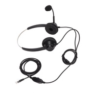 Seashorehouse Customer Service Headphone  Wired Business Headset RJ9 Plug Soft for Office VOIP Phones