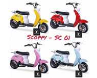 Motor Anak Scoopy Lenka SC1 Mainan Motor Bensin Anak