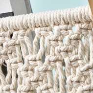 Magazine Rack Cotton Rope Nordic Storage Magazine Data Rack Organizer Rack Woven Desktop Hand-Folded