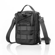 【立減20】推薦黑色快反雜物袋手機包 單肩戰術腰包模組配件掛包 便攜背包挎包