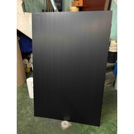 Impraboard PP Corrugated Black size 5mm x 1000mm x 1500mm Strong Durable Sheet Conductive Black