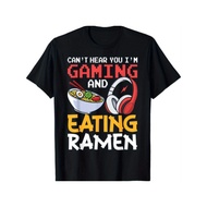 Funny T-Shirt Unisex Play Game Gift I Can't Hear Ramen in the Game COD Player Can't Hear A9Q7