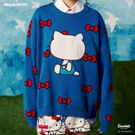 แบรนด์ Endless Holiday x Hello Kitty 🎀 เสื้อสเวตเตอร์แขนยาวลายการ์ตูน Hello Kitty ≽^• ˕ • ྀི≼
