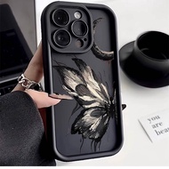 Art Butterfly Pattern Soft Case Oppo Reno 5 3 6 7 7Z 8 8Z Case Oppo Reno8T Case Oppo F9 F11 F21Pro Case Oppo Find X3 Lite a1x Holiday Gift Fashion Silicone TPU Soft Shell Cute
