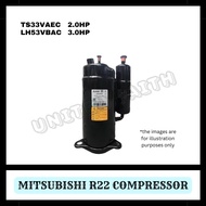 Compressor R22 Mitsubishi TS33VAEC 2.0HP / LH53VBAC 3.0HP