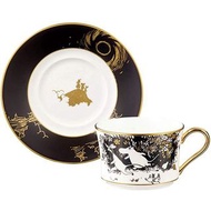 (代購)日本Noritake x Moomin 姆明 黑骨瓷咖啡茶杯子和碟子 Black Bone China Coffee Tea Cup & Saucer (1 set)