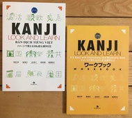 Sách - Combo Kanji Look And Learn - 512 Chữ Kanji Bản Dịch Tiếng Việt (Dành Cho Cấp Độ N5 N4)- NS Nh