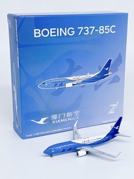 1: 400 Xiamen Air B737-800 Passenger Aircraft Daxing B-5656 Aircraft Model Collection Model Decorati