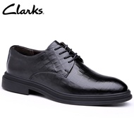 TOP☆Clarks_เดรสผู้ชาย รองเท้าลูกไม้ Becken รองเท้าหนังลำลองสำหรับผู้ชายธุรกิจ