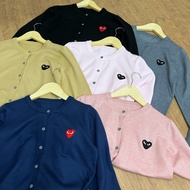 [READY STOCK] High Quality Imported CDG Pl*y Cardigan/ H05