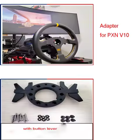 Wheel Spacers Adapter Plate Ring for PXN V10/Pro Steering Wheel upgrade Steering Wheel Adapter Plate