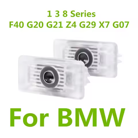 2X For BMW 1 3 8 Series F40 G20 G21 320I 325I Z4 G29 X7 G207 LED Car Interior Door Light Bulbs Decor