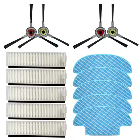 Side brushes dust box hepa filter for ecovacs deebot OZMO Slim 2 robot vacuum cleaner parts cleaning