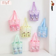 LILY Bottle Bag, Dual Use Cartoon Sanrio Beverage Bags, Fashion Reusable Waterproof Foldable Storage