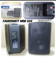 Speaker Pasif 6 Inch Fahrenheit Speaker Box 6 Inci