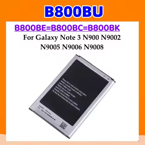 New Battery B800BE B800BC B800BU For Samsung Galaxy Note 3 N900 N9002 N9005 N9006 N9008 Replacement