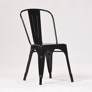 Flyco เก้าอี้ เก้าอี้เหล็กมีพนังพิง เก้าอี้รับประทานอาหาร YF-1594